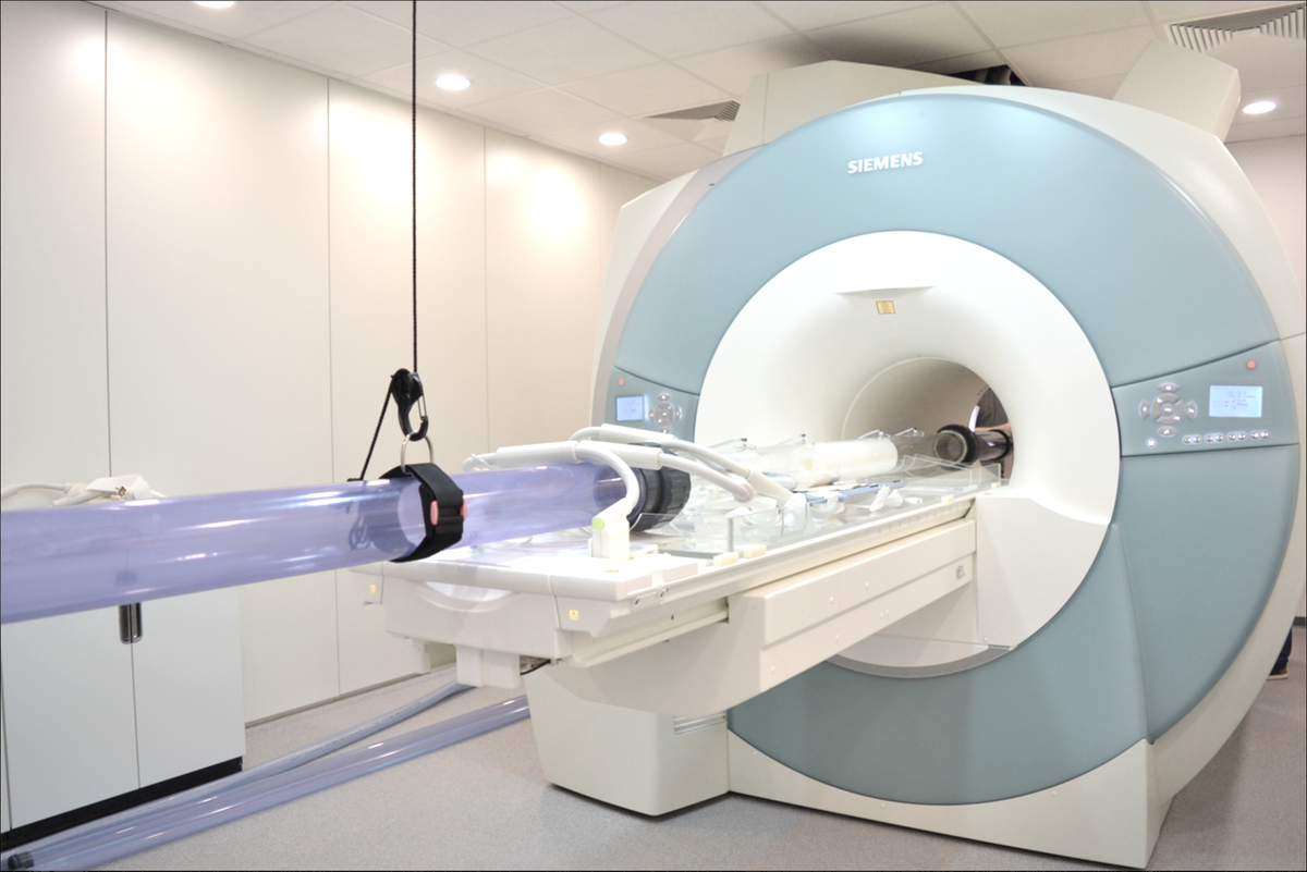 MRT-Scanner im MRI Flow Lab der Universität Rostock