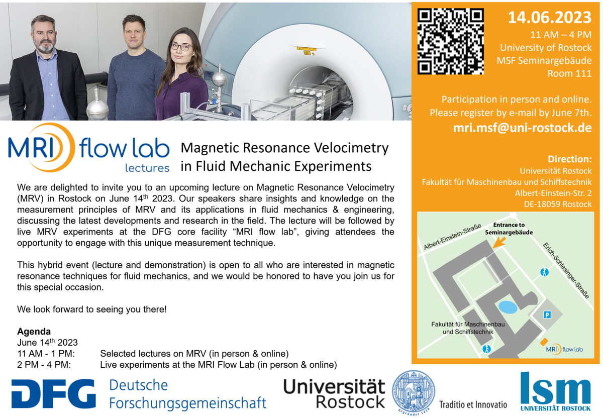 Lecture on Magnetic Resonance Velocimetry in Fluid Mechanic Experiments